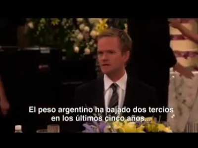 Barney Stinson analiza Argentina en 2006 (How I Met Your Mother)