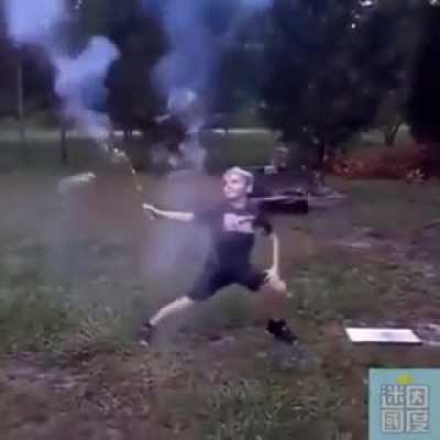 Firework bender