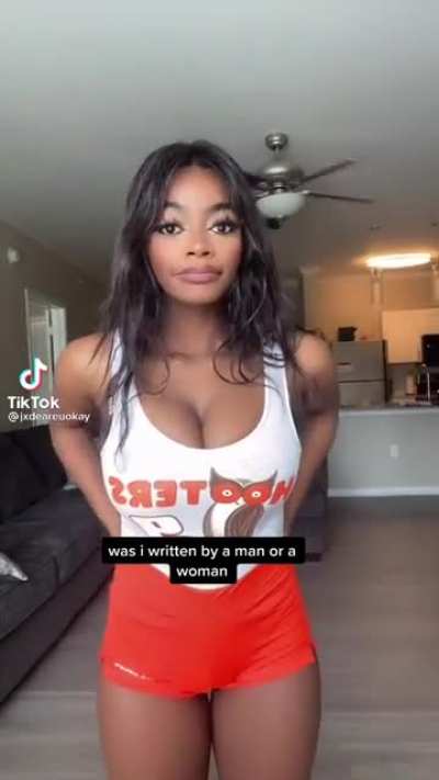 She was definitely designed by one of you guys