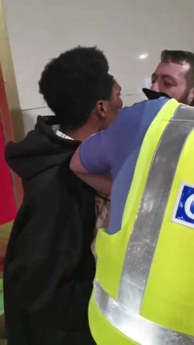 irish guy is arrested for harassing two women