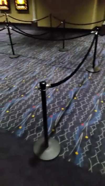 Liminal space in a Michigan cinema