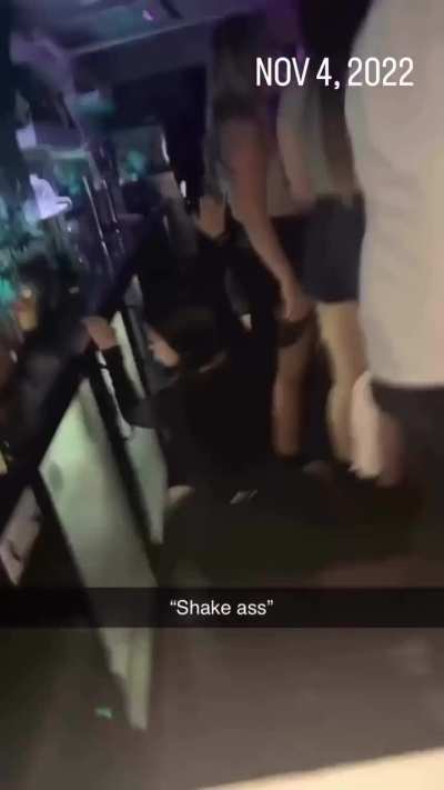 At the bar