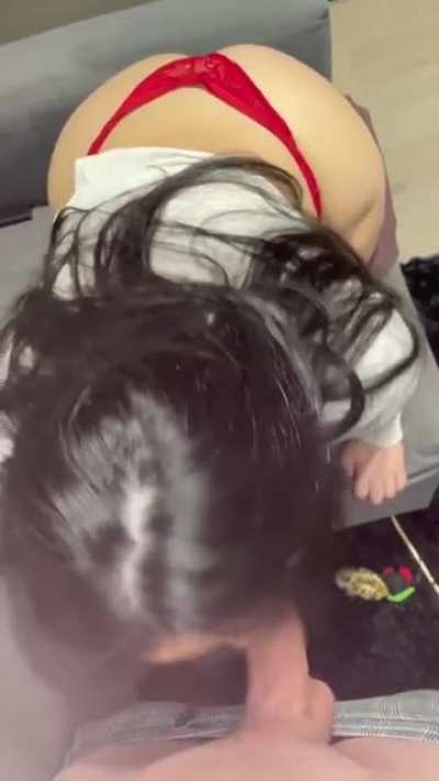 Grab my hair and make me deep throat you