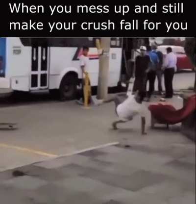 She didn't see it coming