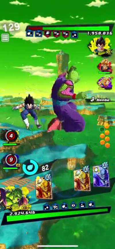 Running a full piccolo team. i&lsquo;m definitely enjoying the new zenkai piccolo but after a few matches i can confidentely say that 21 and kid buu are definitely superior.