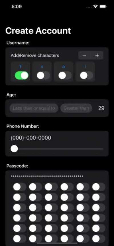 I&rsquo;ve been working on a register screen using SwiftUI. Let me know if you think is ready for release!