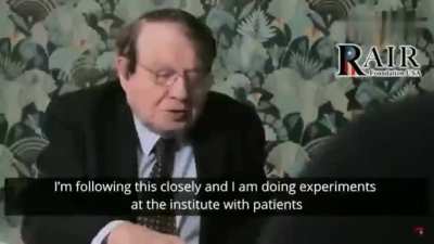"Unacceptable mistake" to produce a jab program during a pandemic. Nobel Prize winner in Medicine, Luc Montagnier.