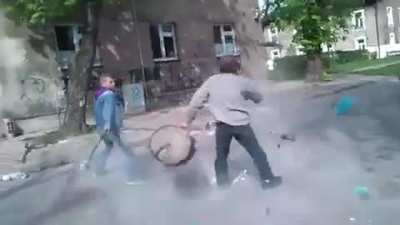 Another russian wizard displays the powers he gained after being 30