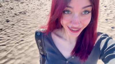 just walking in the beach nothing else in here