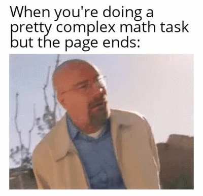 Oh no!!