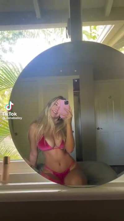 Red bikini