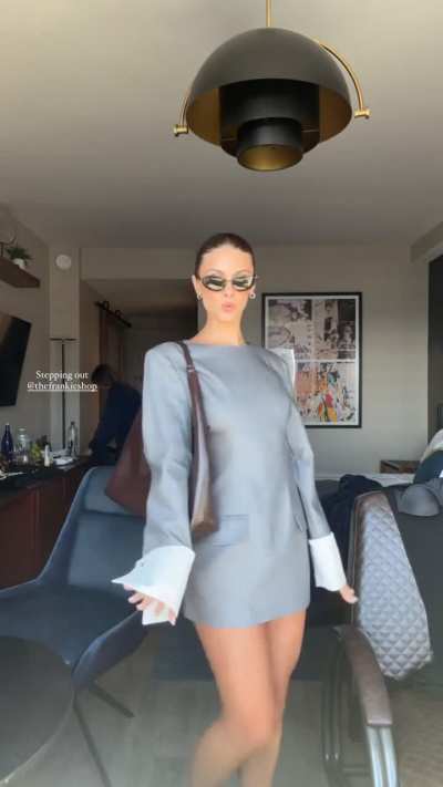 "Stepping out"
