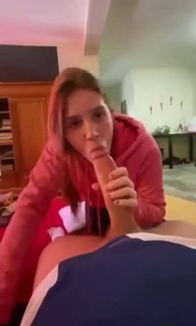 You can tell she loves Sucking that Huge Fat Dick
