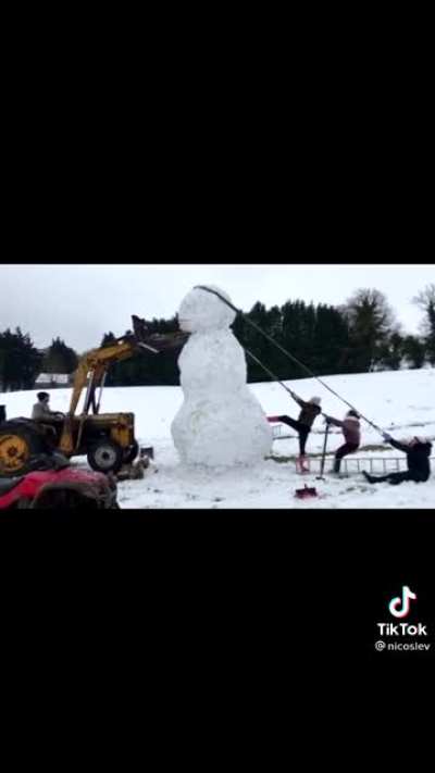 That&rsquo;s a big snowman