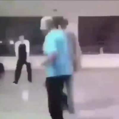 the two fast bois who are already by the van waiting for the others