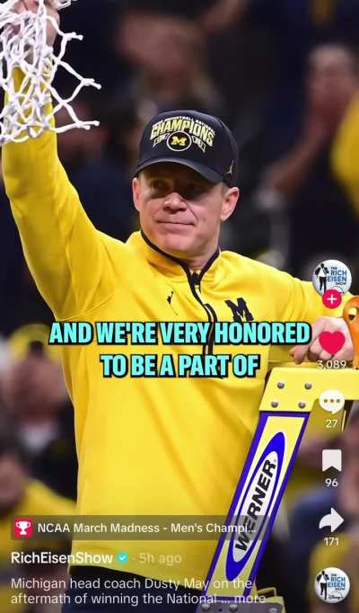 Dusty May on staying at Michigan