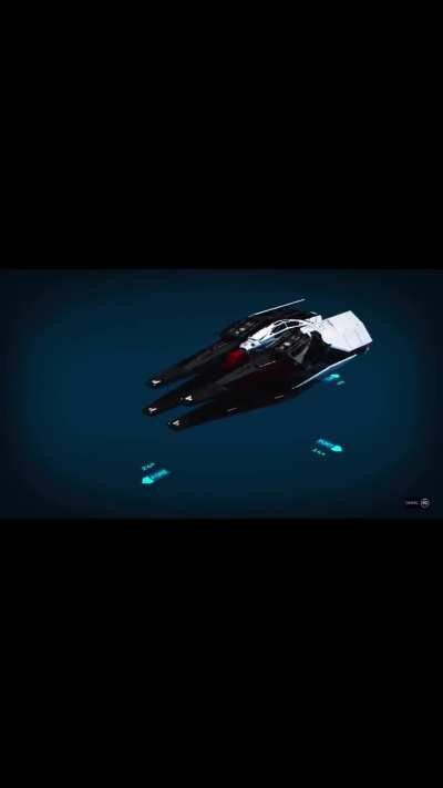 🫡Star Citizen and Starfield captains. A Ryujin weapons system. The Ryujin Marai Guardian Fighter. Antares Supra Build. 1st pic inspiration not my art.