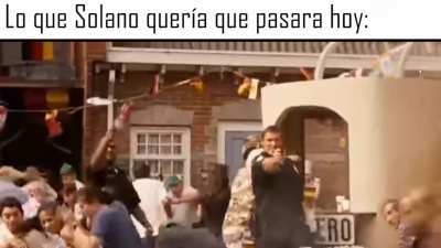 La marcha que quería Solano