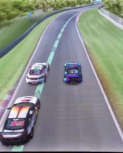 Who is at fault or is this a racing incident