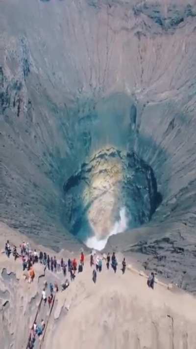Crater of Mount Bromo, Indonesia
