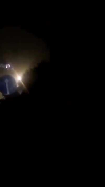 Browning M2 shoots down a cruise missile during a recent massive attack. May 2025, location not disclosed.