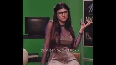 mia khalifa is "funny"