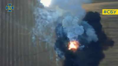 In the Zaporizhia region, SBU passed the coordinates of the Russian TOS-1A Solntsepyok ("Scorching sunlight") MRLS to the HIMARS. Solntsepyok's detonation resulted in a magnificent salute, with all its crew and ammo having been destroyed too