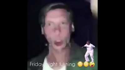 Avg Slav after a shot of vodka