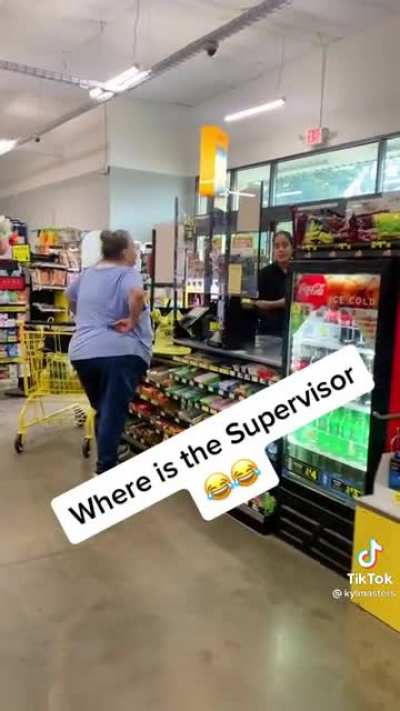 Karen demands to speak to the manager