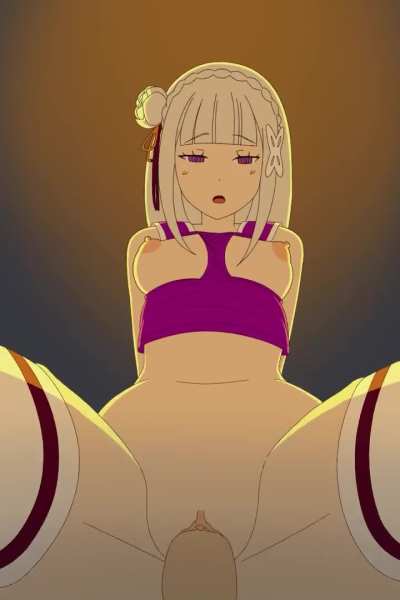 Cheerleader Emilia having some fun (vinegarjar) [Re: Zero]