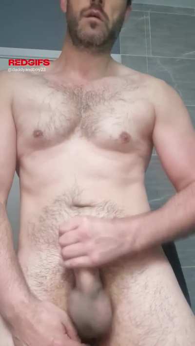 Daddy has a thick hot load of cum for you. Who's gonna take it? Kal (41)