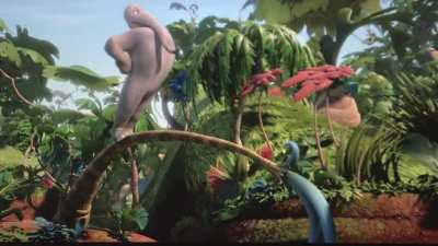 Horton jumps in the pool