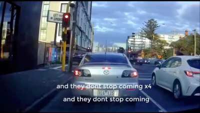 Wouldn't have believed it if not for the dashcam.