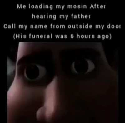 Joel's father is knocking at your door. "You know he died a long time ago"