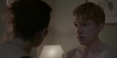 Hayley Atwell checking if Domhnall Gleeson's character had a physical response was actually an important plot point in Black Mirror (S2E1)
