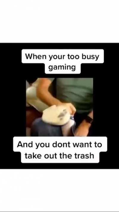 A leg a day keeps the trash away