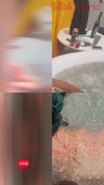 a bake world jacuzzi party is a girls best friend