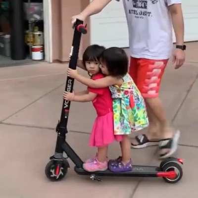 Two on one scooter