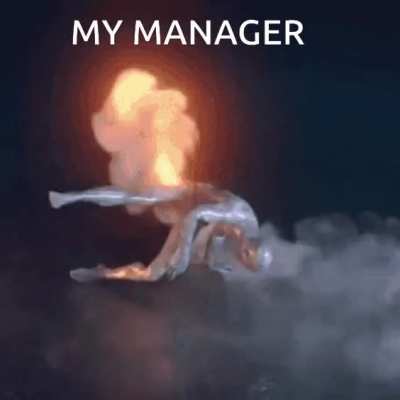 In yesterday's meeting, I presented a much better report than my manager. The team appreciated my work. Meanwhile,
