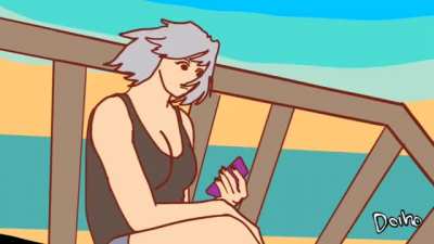 ANIMATED FEMPYRO HENTAI REACTION &mdash; SHE IS NOT HAPPY