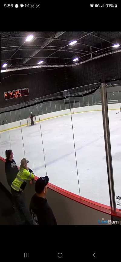 Unhinged hockey dad