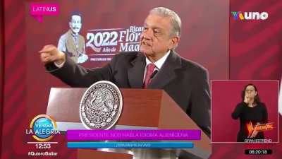ya decia yo que lo que hablaba ese wey no era espa&ntilde;ol