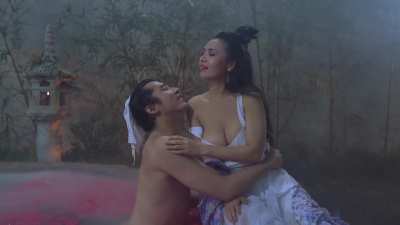 Amy Yip, Hitomi Kud&ocirc; and Man So - Erotic Ghost Story (1990)