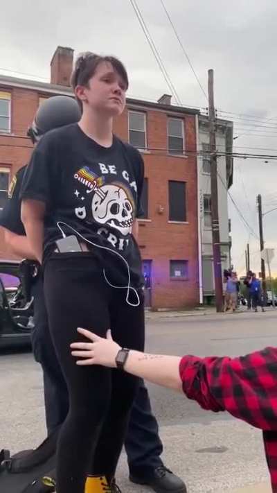 Consume civil disobedience. If your gonna "be gay do crime", don't become a blubbering wreck when you have to face the consequences alright?