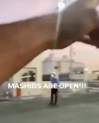 Basketball player Happy for reopening the mosque