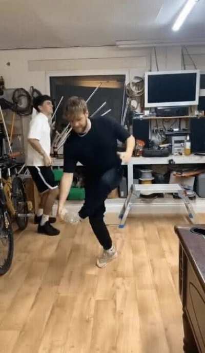 Having a house dance party
