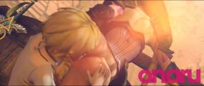 Linkle enjoys the princess's cake peach