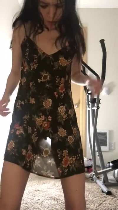 showing off my new dress gone wrong😅