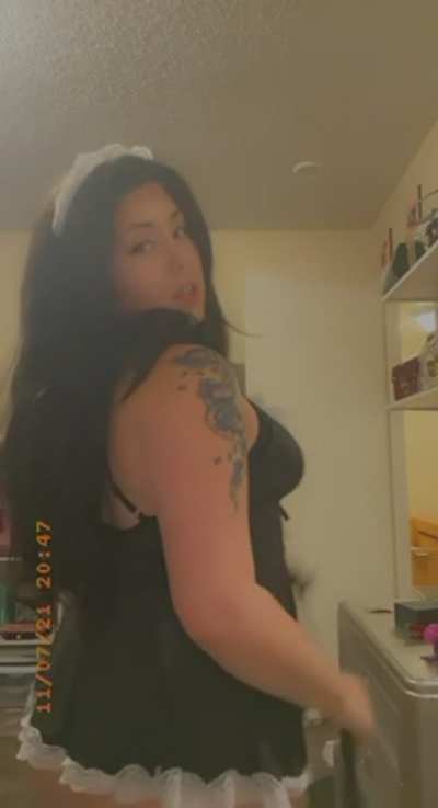 Would you let me come clean you up?