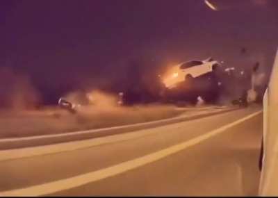 Car gets totaled